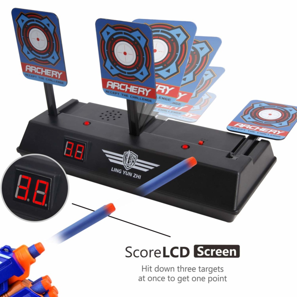 Children Electric Score Soft Ball Target Toy Educational Kids Scoring target only - Image 3