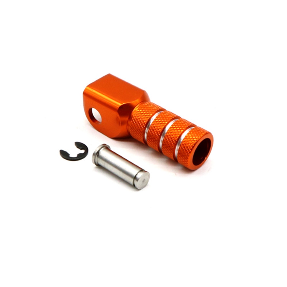 Rear Brake Pedal Step Gear Shift Lever Top For KTM 125 530 duke 690 990 Orange (brake triangle) - Image 2