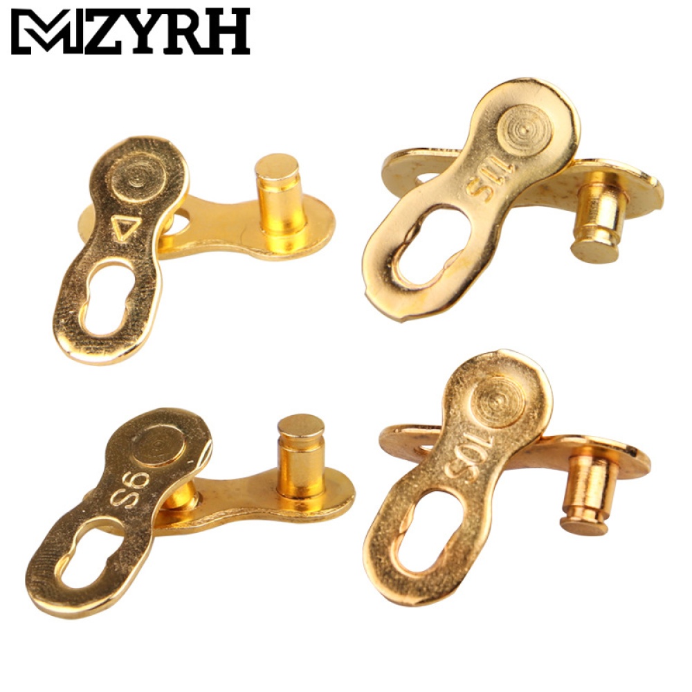 Speed Bike Chain Connector Lock Set Road Bicycle Link Joint Parts Golden 11 speed - Image 2