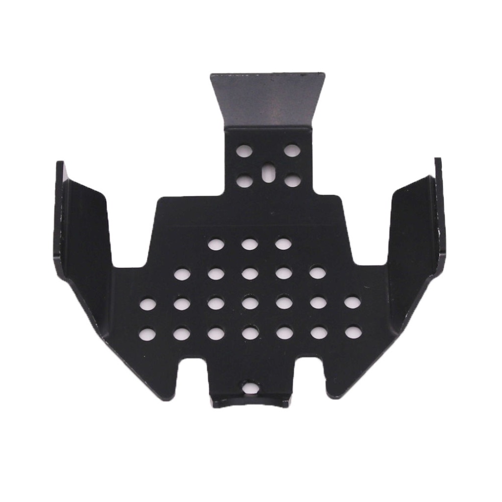 RC Car TRX-4 Bumper Chassis Armor Protection Skid Plate for Traxxass TRX4 Upgrade Parts CNC aluminum alloy_black - Image 3