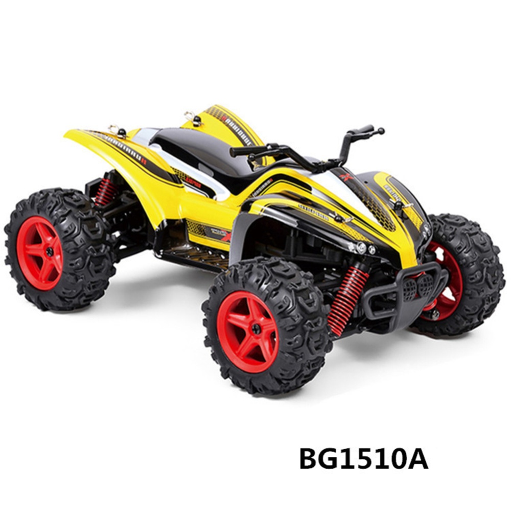 Bg1510 1:24 Electric Remote Control Car 4wd 2.4ghz Technology Shock Absorption High-speed RC Bg1510a Yellow - Image 3