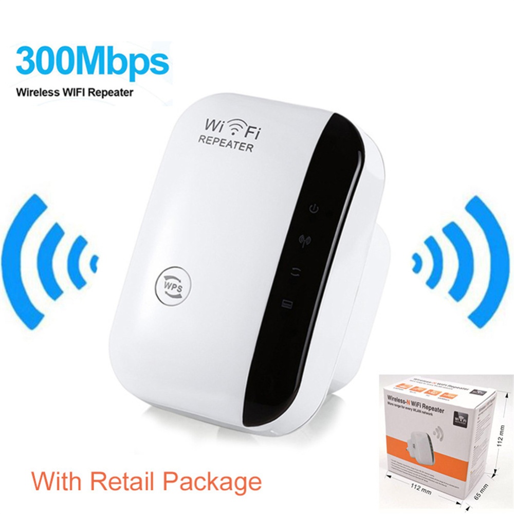 300m Wireless Network Repeater Wifi Signal Amplifier Long Range Wi-fi Router Extender US Plug - Image 3