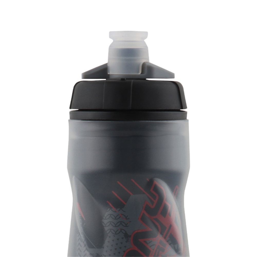 600ml Bike Cycling Water Bottle Heat - and ice-protected sports cup Equipment Mountain Outdoor red - Image 3