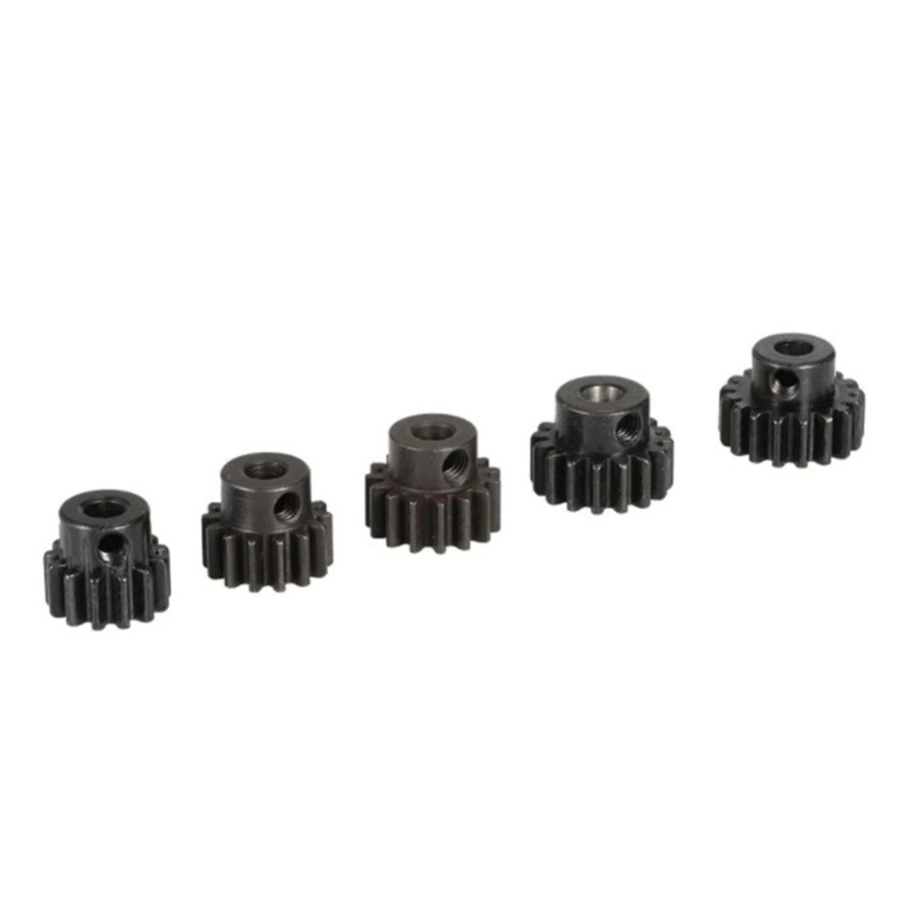 Metal Pinion Motor Gear for RC Car 1/8 Buggy Truck Gears Part ZD Racing 25DP M1.0 13T 14T 15T 16T 17T set (5) - Image 3