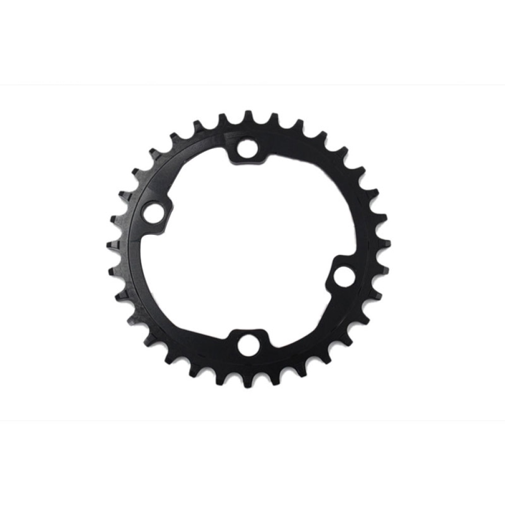 SNAIL Oval Bicycle 30T 32T 34T 36T 38T Special Plus and Minus Crankset Tooth plate Parts for M8000 black_34T round (M8000) - Image 2