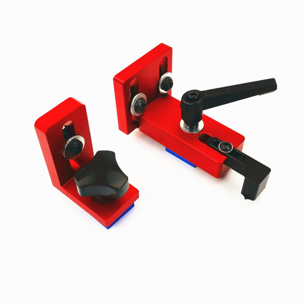 30/45 Fixed T Slot Miter Track Stop Locator Sliding Brackets Woodworking Rail Retainer Chute Backing Connector - Image 3