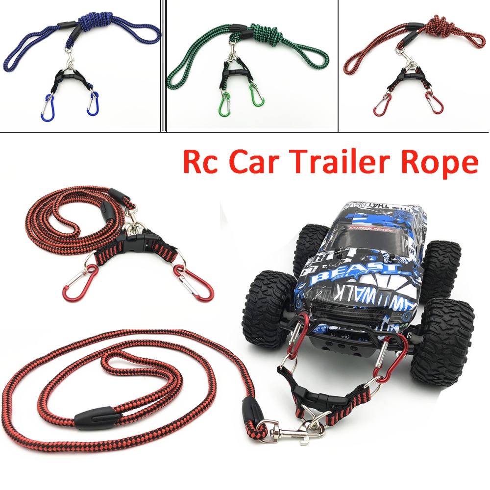 Rc Car Trailer Rope for Hpi Baja 5B 5T SS 5SC LOSI 5IVE-T DBXL REDCAT Traxxas RC green - Image 3