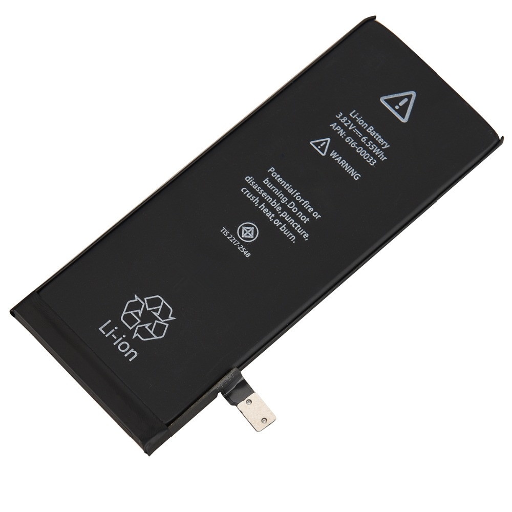 1715 mAh Li-ion Battery Replacement With Flex Cable For Iphone 6s 4.7-inch Black - Image 3