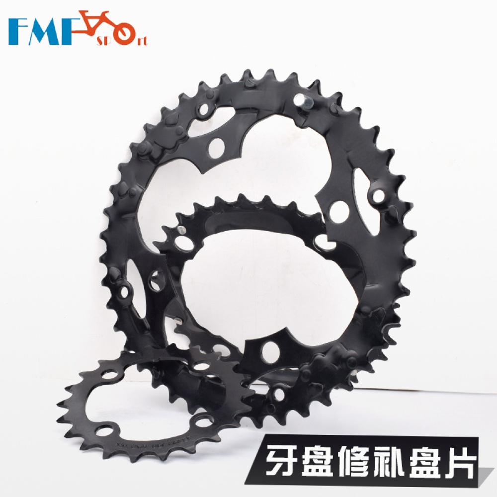 22T 32T 42T Road Bike Crank Crankset Disc 8/9/24/27S Bicycle Chain Wheel Fixed Gear Parts Chainwheel MTB Chainring Sprockets black - Image 2