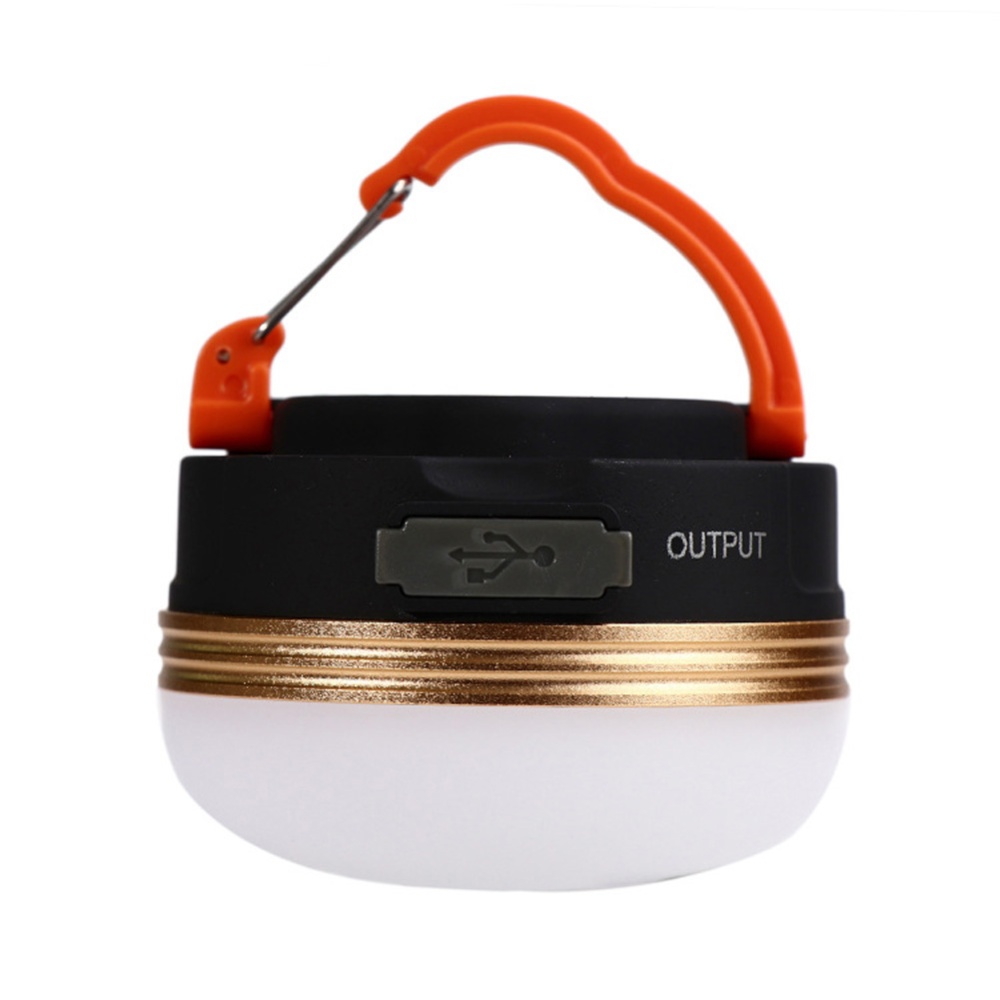 Camping Tent Light Usb Charging Lights LED Outdoor Tents Emergency Flashlight orange - Image 3