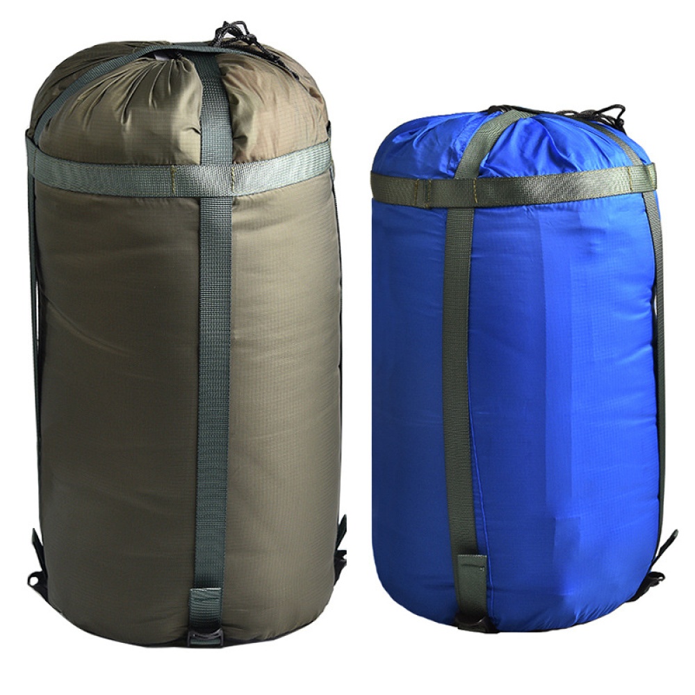 Outdoor Camping Sleeping Bag Compression Pack Leisure Hammock Storage Hiking Sleep Travel Bags green_23*51cm - Image 2