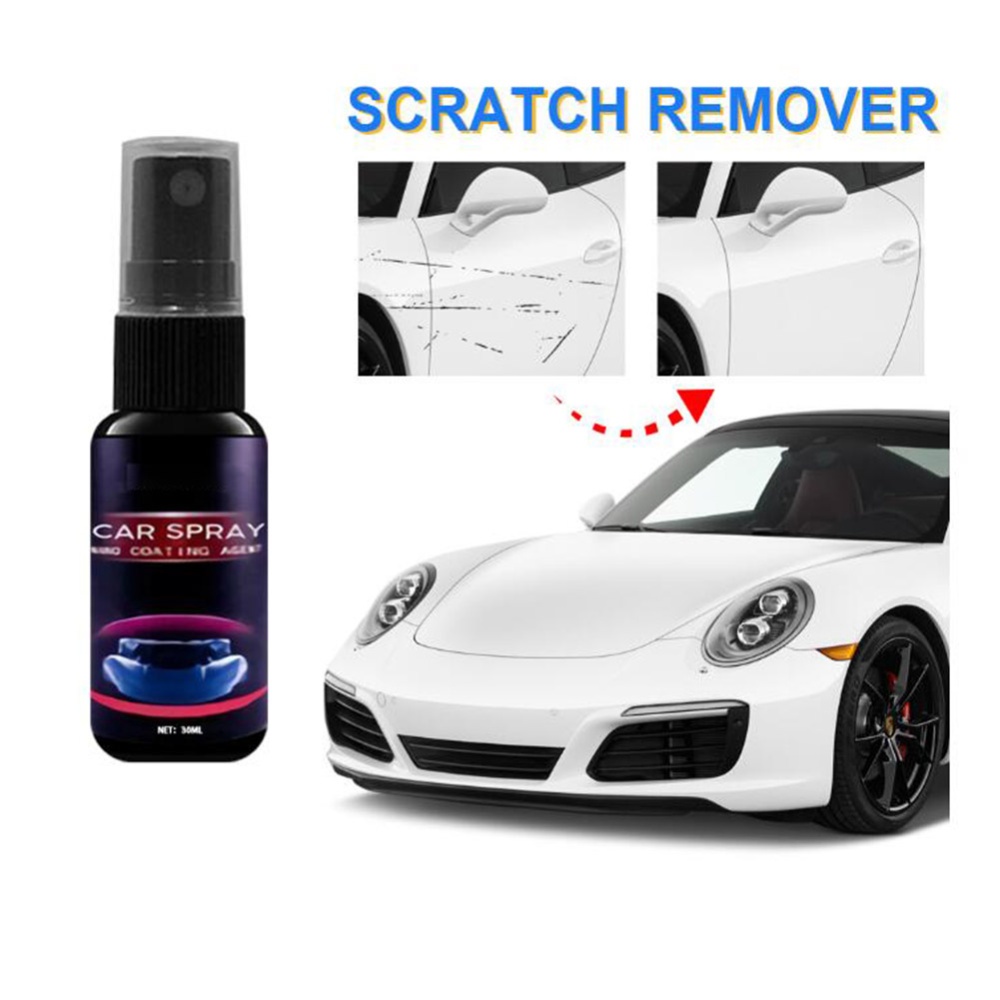 30/50/100 ml Car Scratch Repair Spray Crystal Coating Auto Lacquer Paint Care Polished Glass 30ml - Image 3