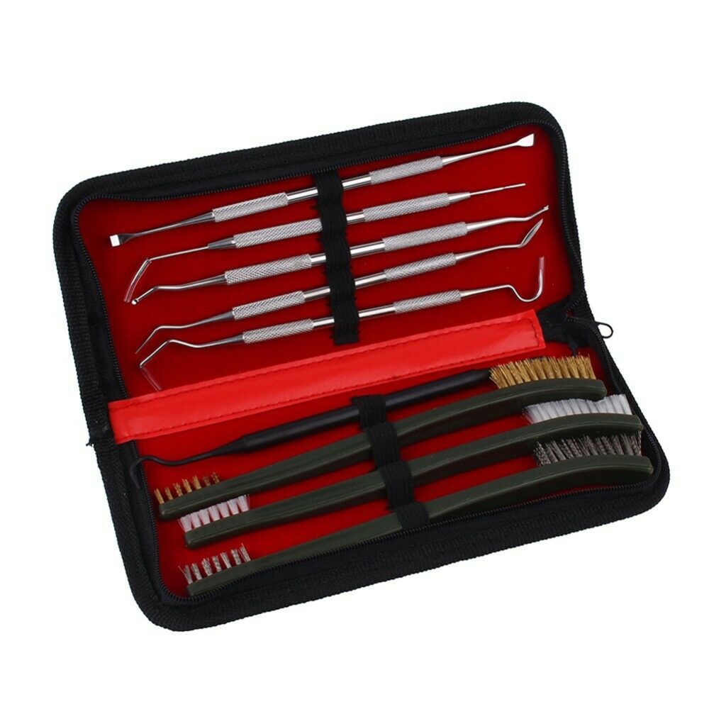 Cleaning Kit For Rifle Pistol Handgun Shotgun Set Gun Brush Stainless steel cleaning kit - Image 3