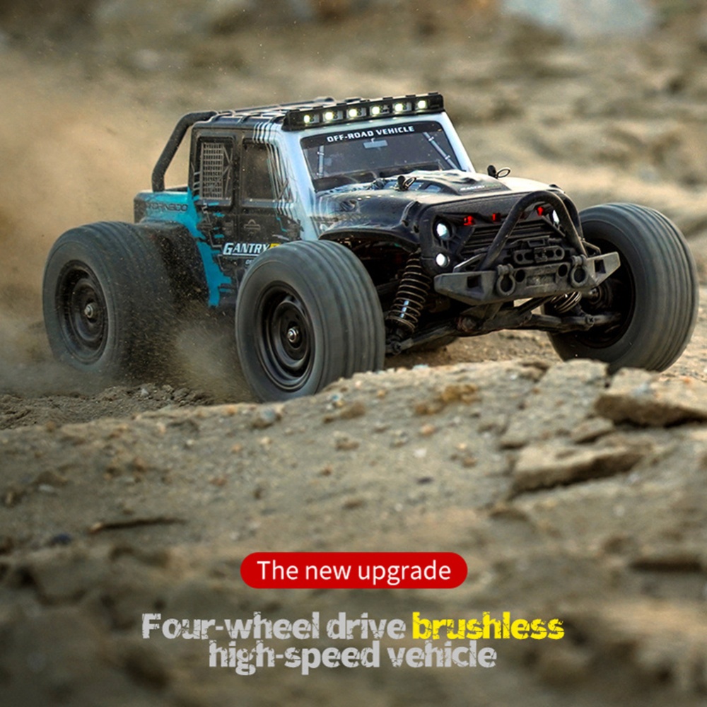 Scy 16101pro 1:16 4wd Remote Control Vehicle Full Scale High-speed RC Car Toy Children Toys Blue 1 Battery - Image 3