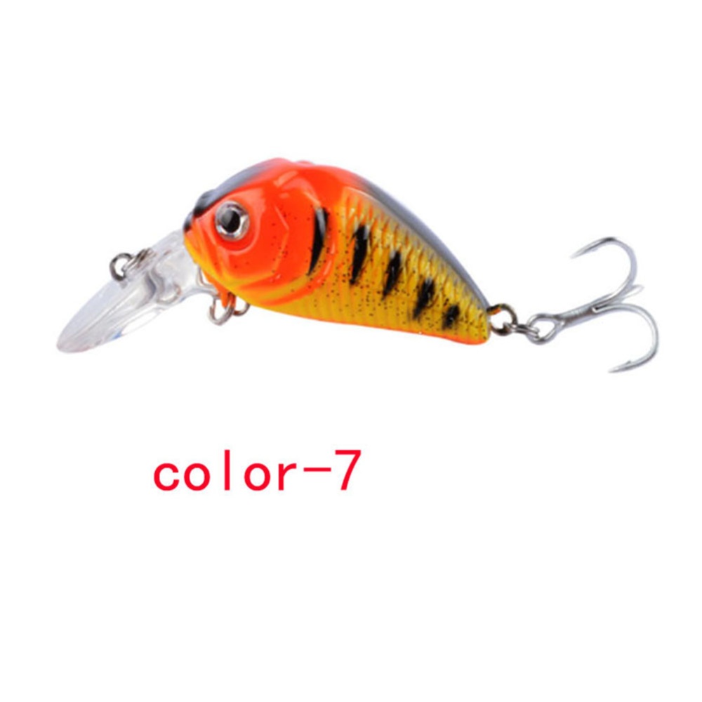 Crankbait Fishing Lure 7.3cm/8.22G Plastic Artificial Hard Bait 6# Hook Bassbaits Set Tackle color-3_7.3cm/8.22G - Image 3