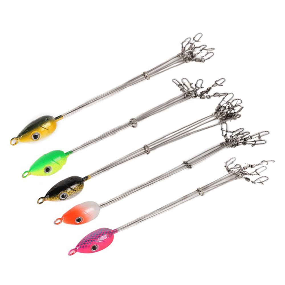 25CM/10G Fishing Bait Stainless Steel Lure 5pcs/Set - Image 2