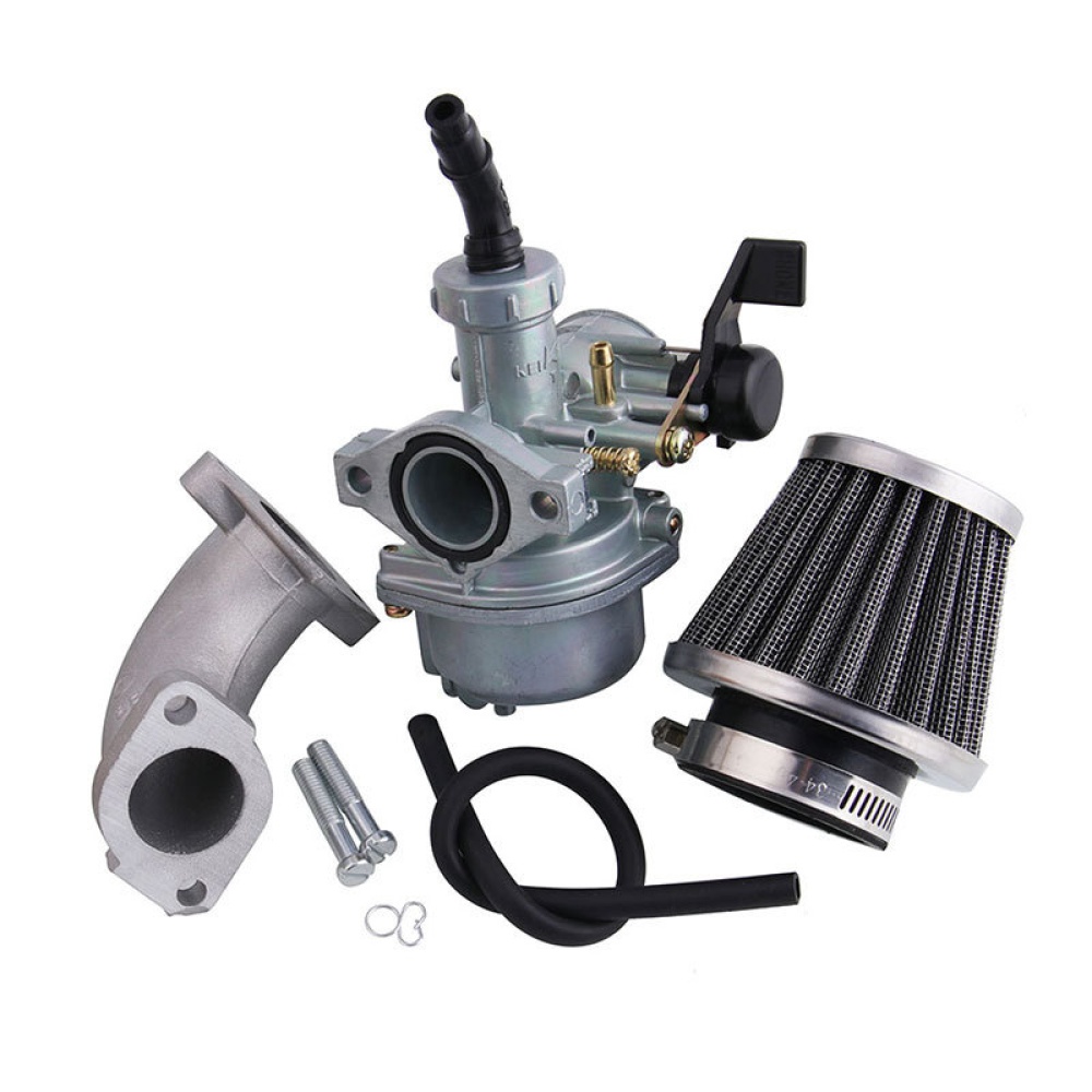 ATV Off-road Motorcycle Carburetor Air Filter+ Inlet Pipe for 110cc 125cc engine - Image 3