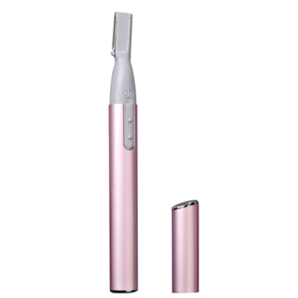 Portable Multifunctional Electric Eyebrow Trimmer for Women Anti-allergy Shaver black - Image 2