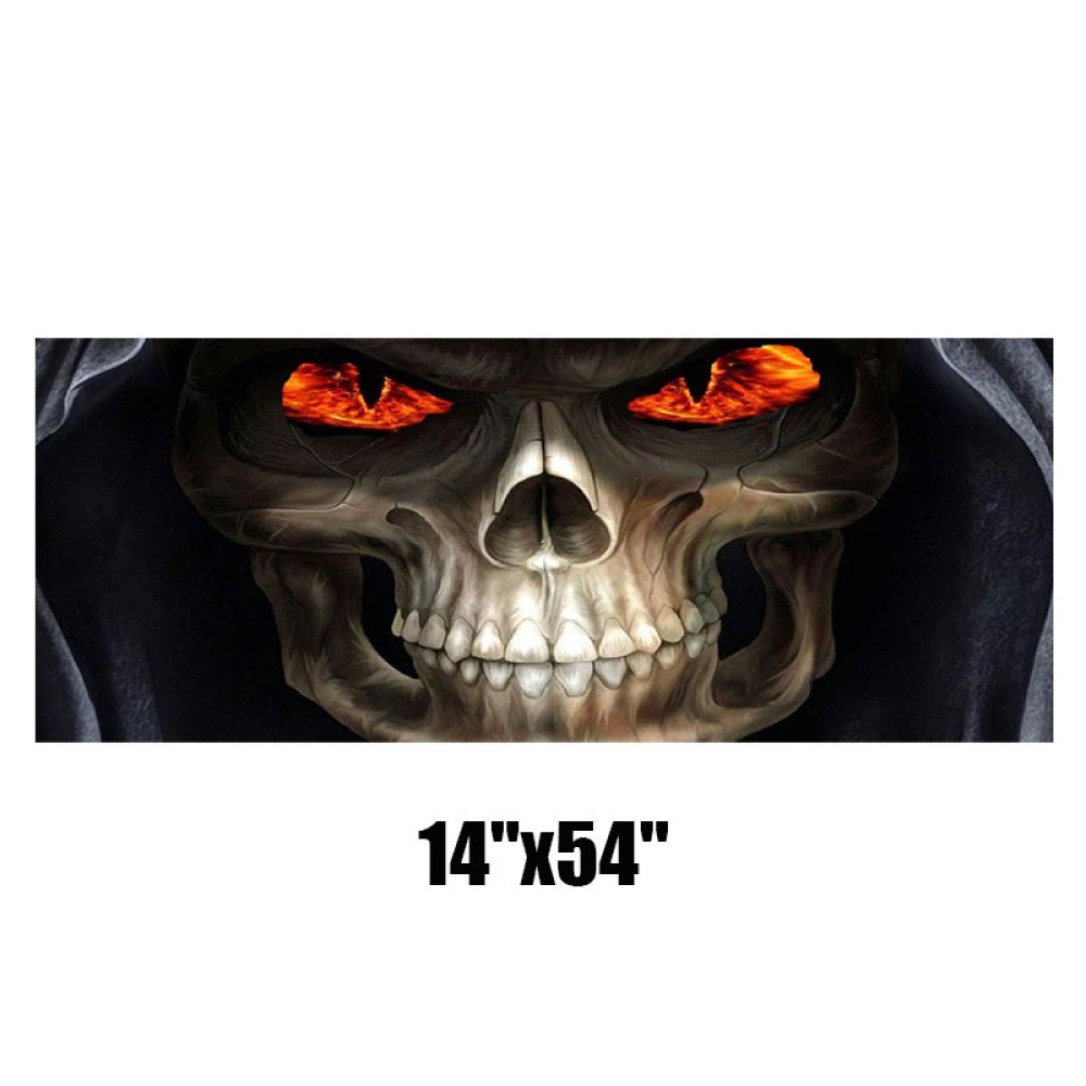 Grim Reaper Rear Window Tint Graphic Decal Wrap Back Pickup Graphics - Image 3