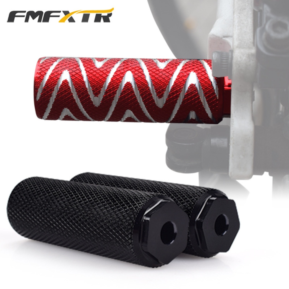 Mountain Bike Back Pedal Bazooka Bicycle Backseat General Stilt Red (large hole) long_100mm*28mm - Image 3