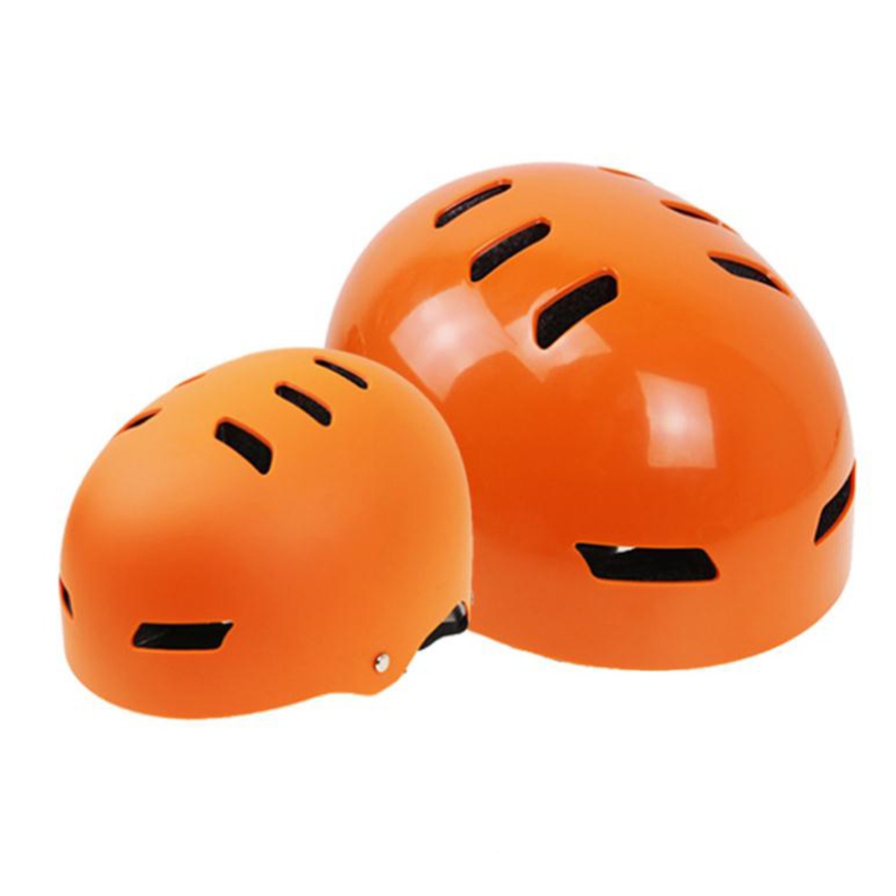 Skate Helmet Street Dance Extreme Sports Cycling Orange_S - Image 3