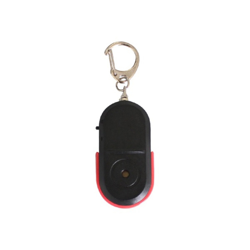 Wireless Anti-Lost Alarm Key Finder Locator Chain Whistle Sound LED Light 53*29*11mm red - Image 2