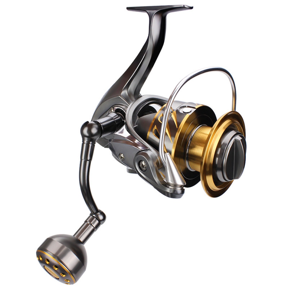 Spinning Fishing Reel 11+1BB Steering-wheel Crap CNC Handle 4000D aluminum alloy spinning wheel - Image 3