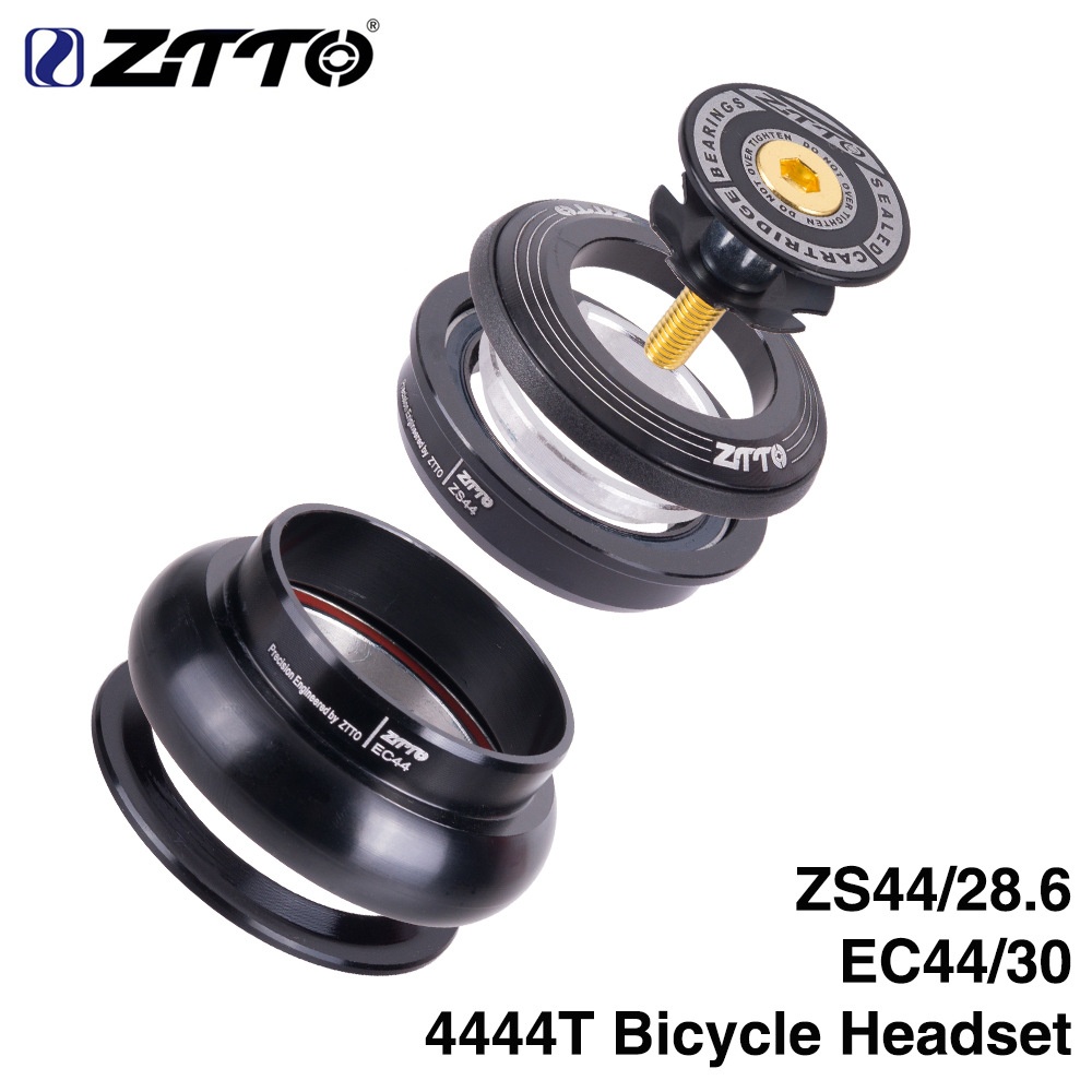 ZTTO ZS44 MTB Bike Bicycle Headset CNC 4444T Tapered Tube Fork Internal Threadless Bearing Set - Image 3