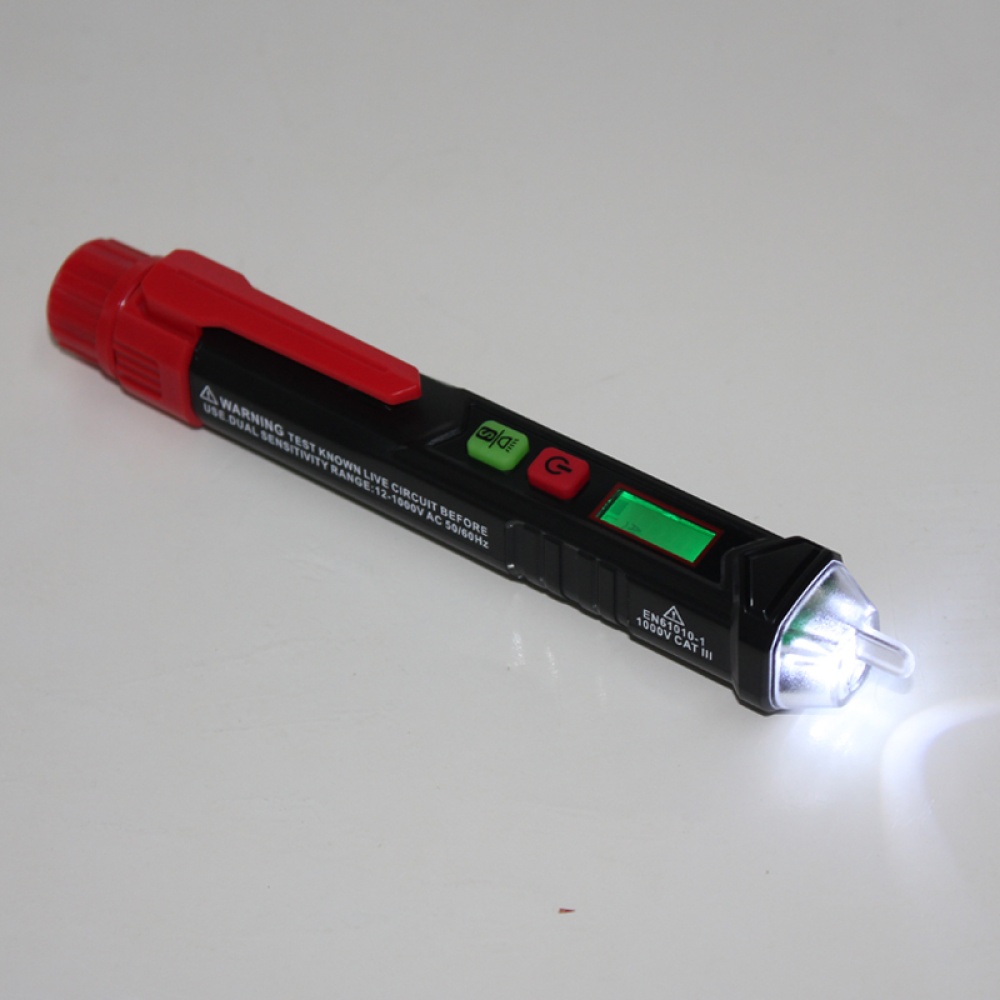 Portable Non-contact Voltage Detector Smart Home Test Pencil Electroscope English version - Image 3