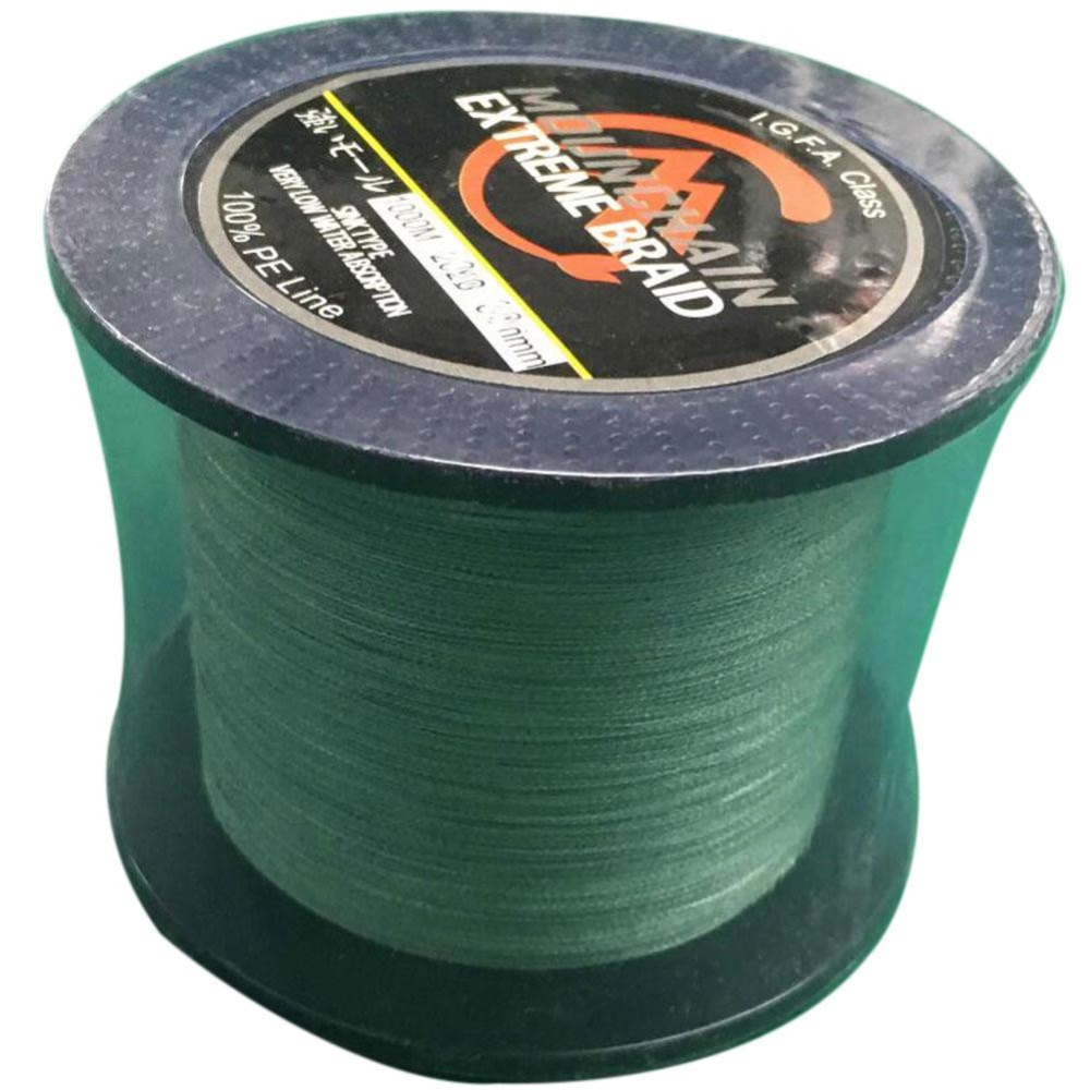 500 M Fishing Line 8 Strands PE Braided Strong Pull Main Tackle Dark green_500m_10LB/0.12mm - Image 2