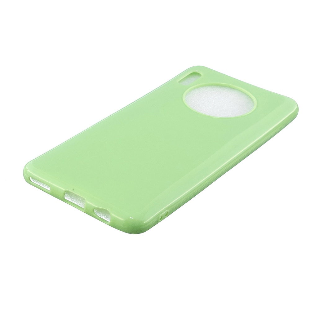 For HUAWEI Mate 30/30 Lite/30 Pro Cellphone Case Simple Profile Soft TPU Shock-Absorption Phone Cover Fluorescent green - Image 3