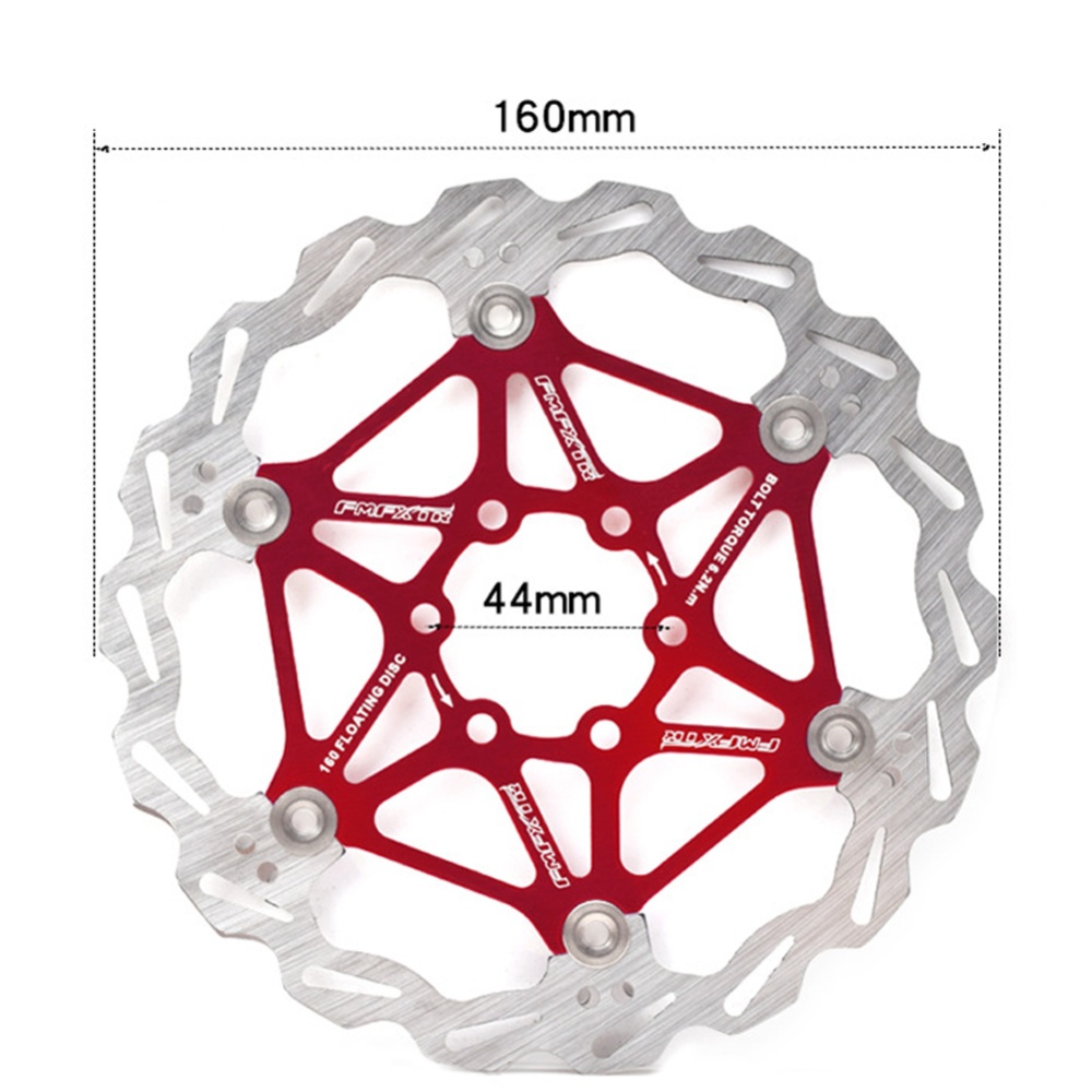 Mountain Bike Brake Rotor Strong Heat Dissipation Floating 160mm 180mm 203mm Mtb Disc Pad black_One size - Image 2