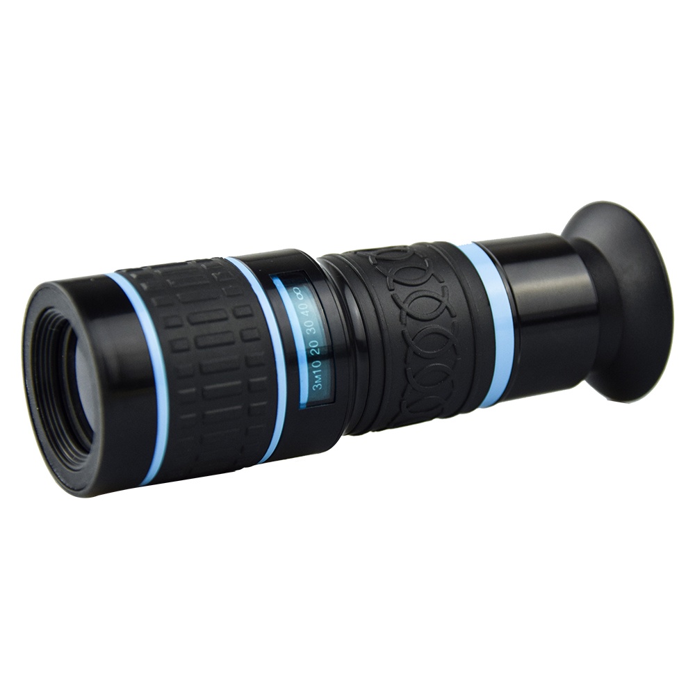 18x Telephoto Lens Phone Camera 6.2 Degree Wide Angle for iPhone Samsung Blue standard - Image 3