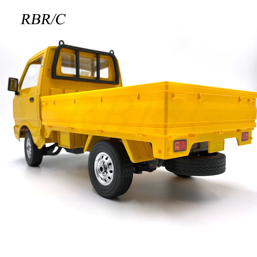 Wpl D12 1:10 2.4g 2wd Truck Crawler Off Road Rc Car Vehicle Models Toy yellow - Image 3