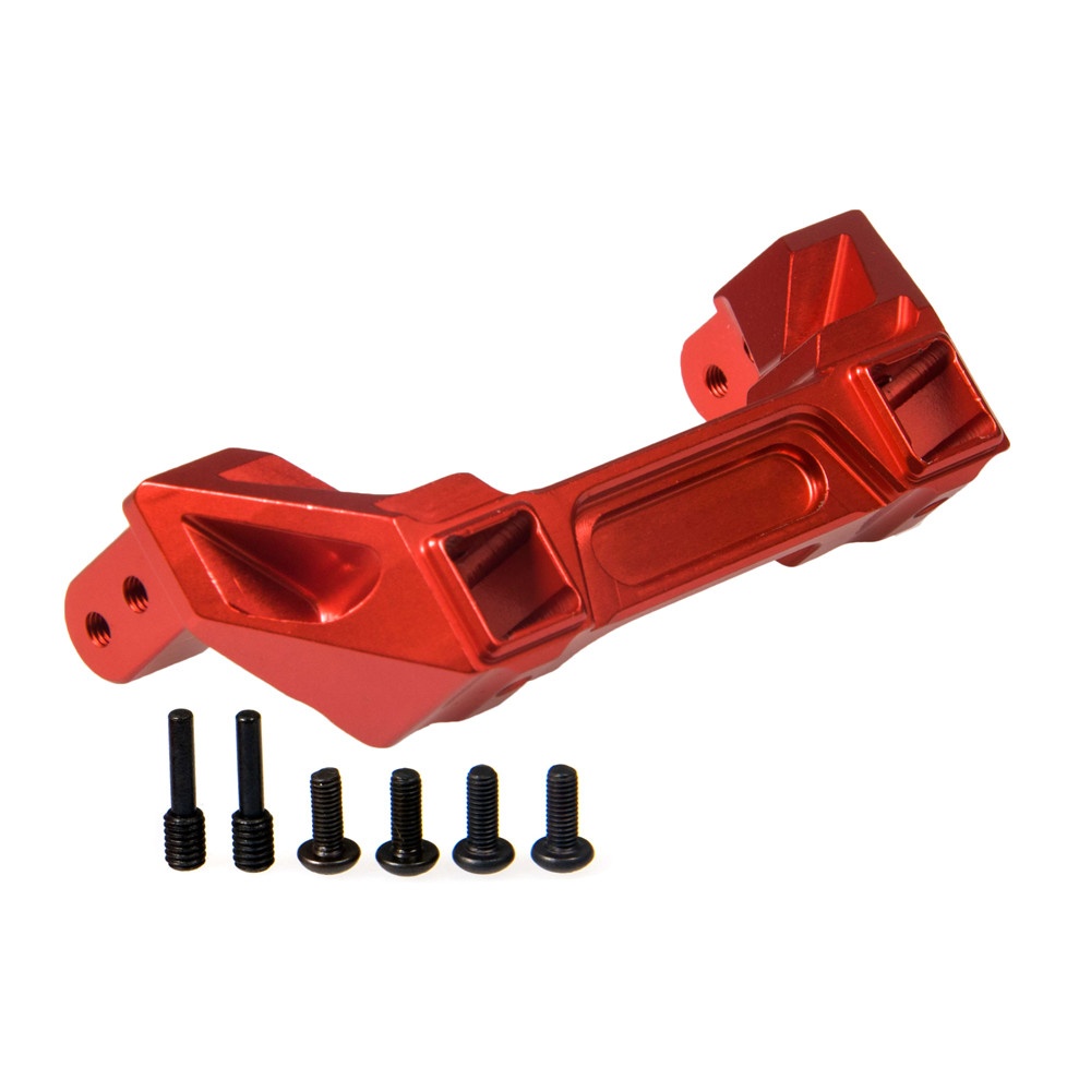 Aluminum Alloy Rear Bumper Mount for TRAXXAS TRX-4 8237 Crawler Car Upgrade Parts red - Image 3