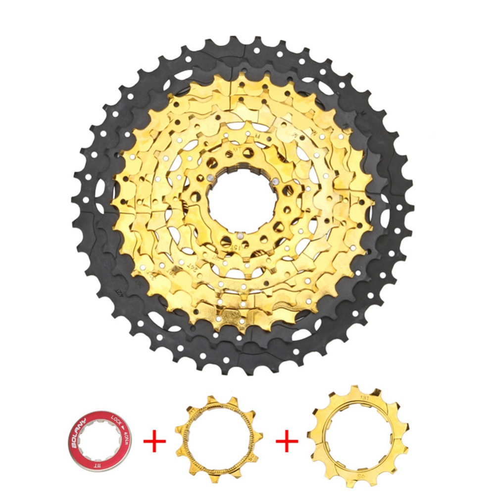 Strong Bike Freewheel 9 Speed Road Cassette 42T Teeth Gear Bicycle Flywheel 9S 11-42T - Image 2