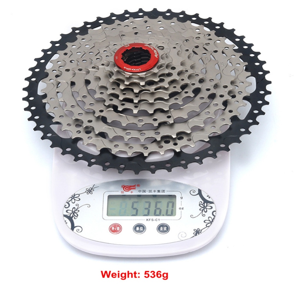 9 Speed Cassette Freewheel 11-50T Road Cycling Bike Sprocket 9S - Image 3