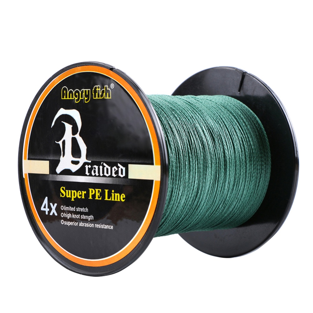 300m/328yds 4 Braid Single Color Fishing Line 0.16mm-20lb - Image 2