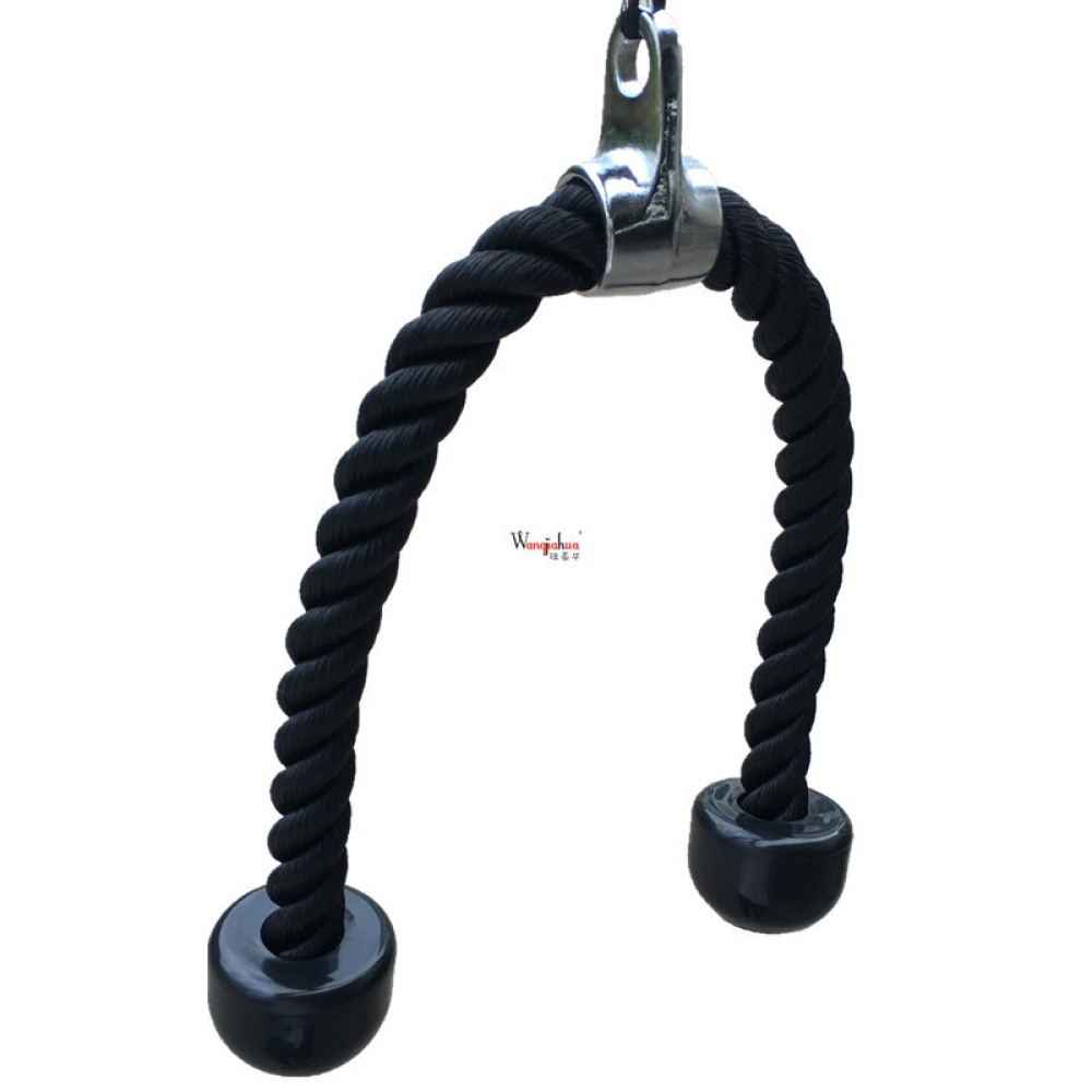 Tricep Rope Push Pull Down Cord For Bodybuilding Exercise Gym Workout Fitness Body Equipment - Image 3