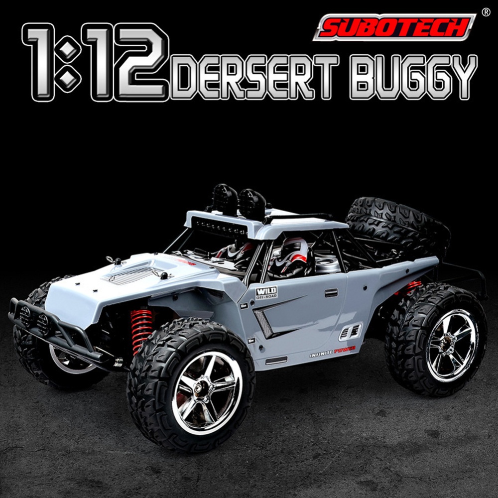 Bg1513 Stunt Off-road Remote Control Car 2.4g 4wd 1:12 Full Scale 2.4ghz Technology High-speed Racing RC Gray - Image 2