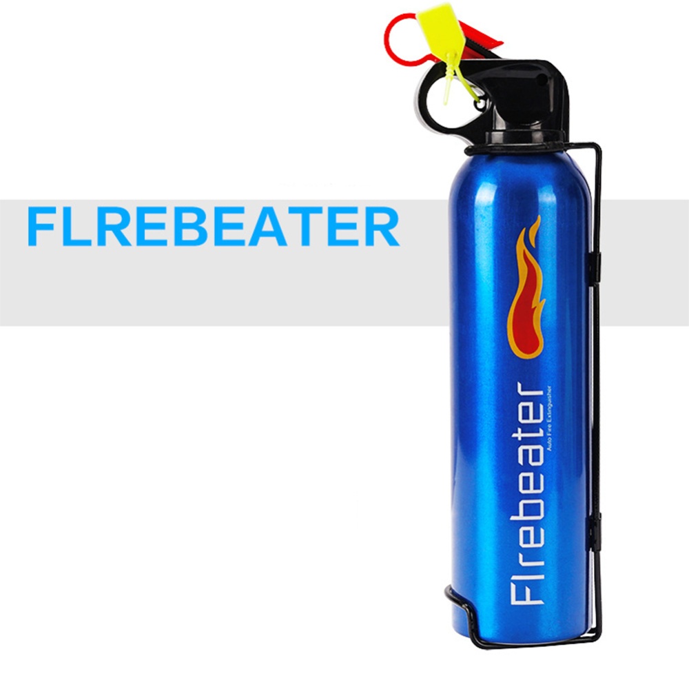 Firefighter Car Fire Extinguisher Annual Inspection Of Dry Powder Fighting Equipment Blue - Image 3