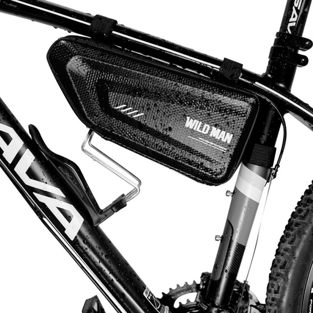 Mountain Bike Bag Rainproof Road Bicycle Frame Cycling Accessorie black_1.5L - Image 2