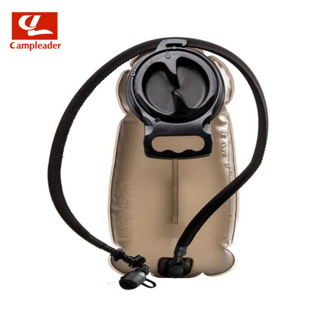 Outdoor Sports Water Bag TPU Material 2L Foldable Durable Liner Riding Sac dark brown - Image 3