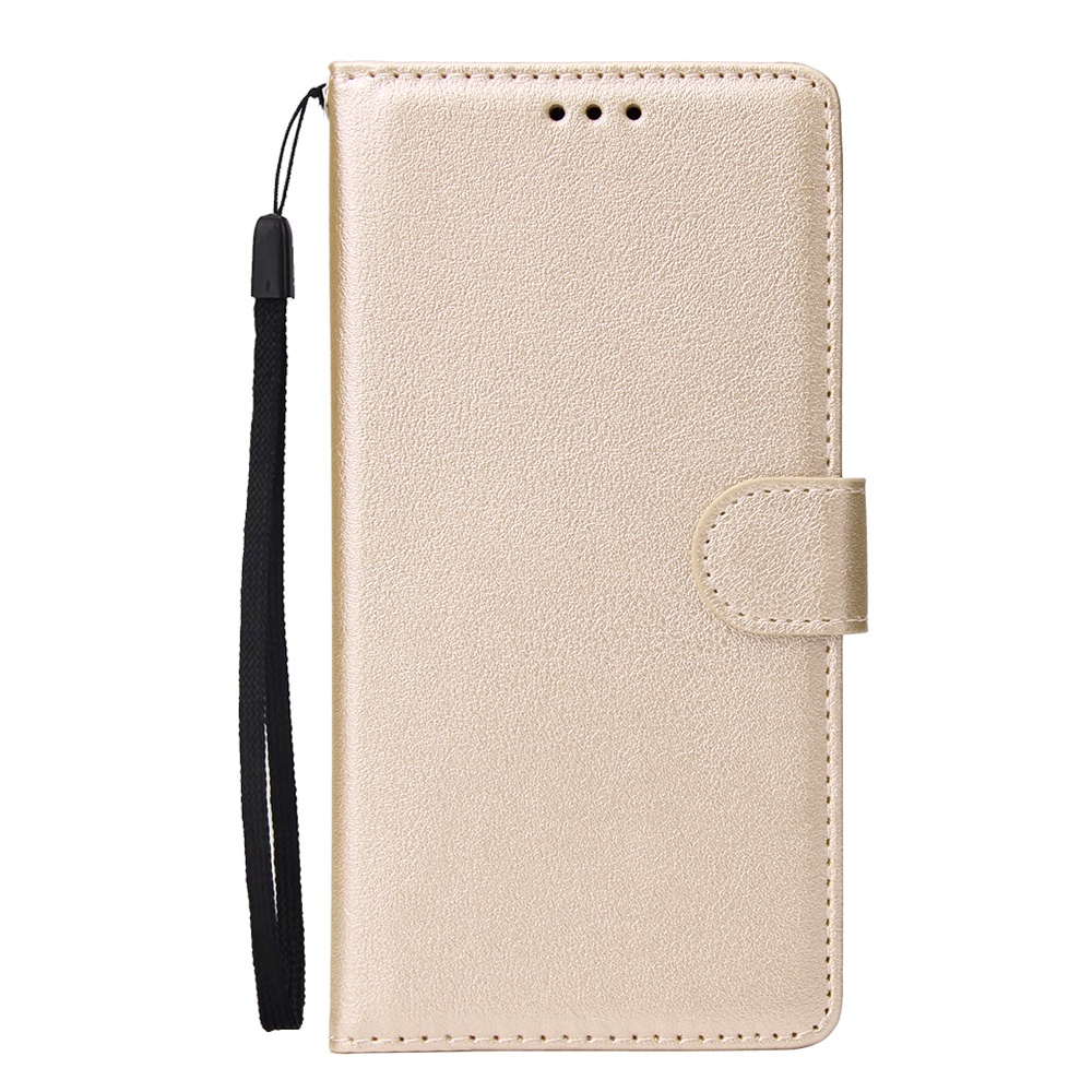 For Xiaomi Pocophone F1 Flip-type Leather Protective Phone Case with 3 Card Position Buckle Design Cover Gold - Image 3