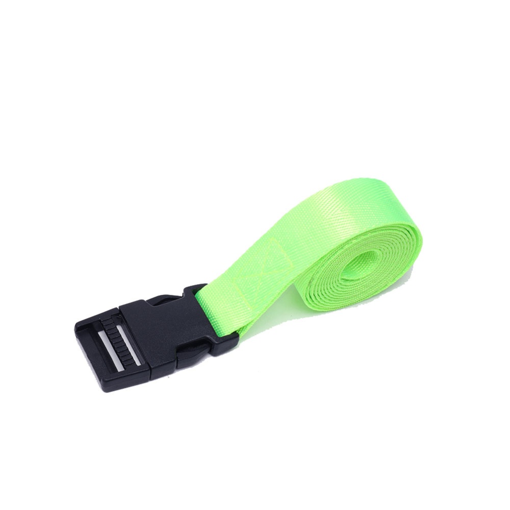 5M*25mm Car Tension Rope Tie Down Strap Strong Ratchet Belt Luggage Bag Cargo Lashing With Metal Buckle Tow Tensioner Fluorescent green_25mm - Image 2