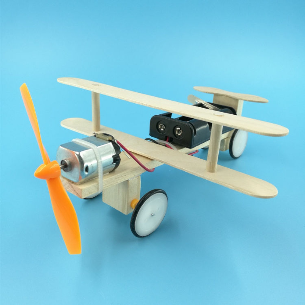 Electric Sliding Aircraft Small Production DIY Technology Invention Students Manual Materials Set electric taxiing aircraft - Image 3