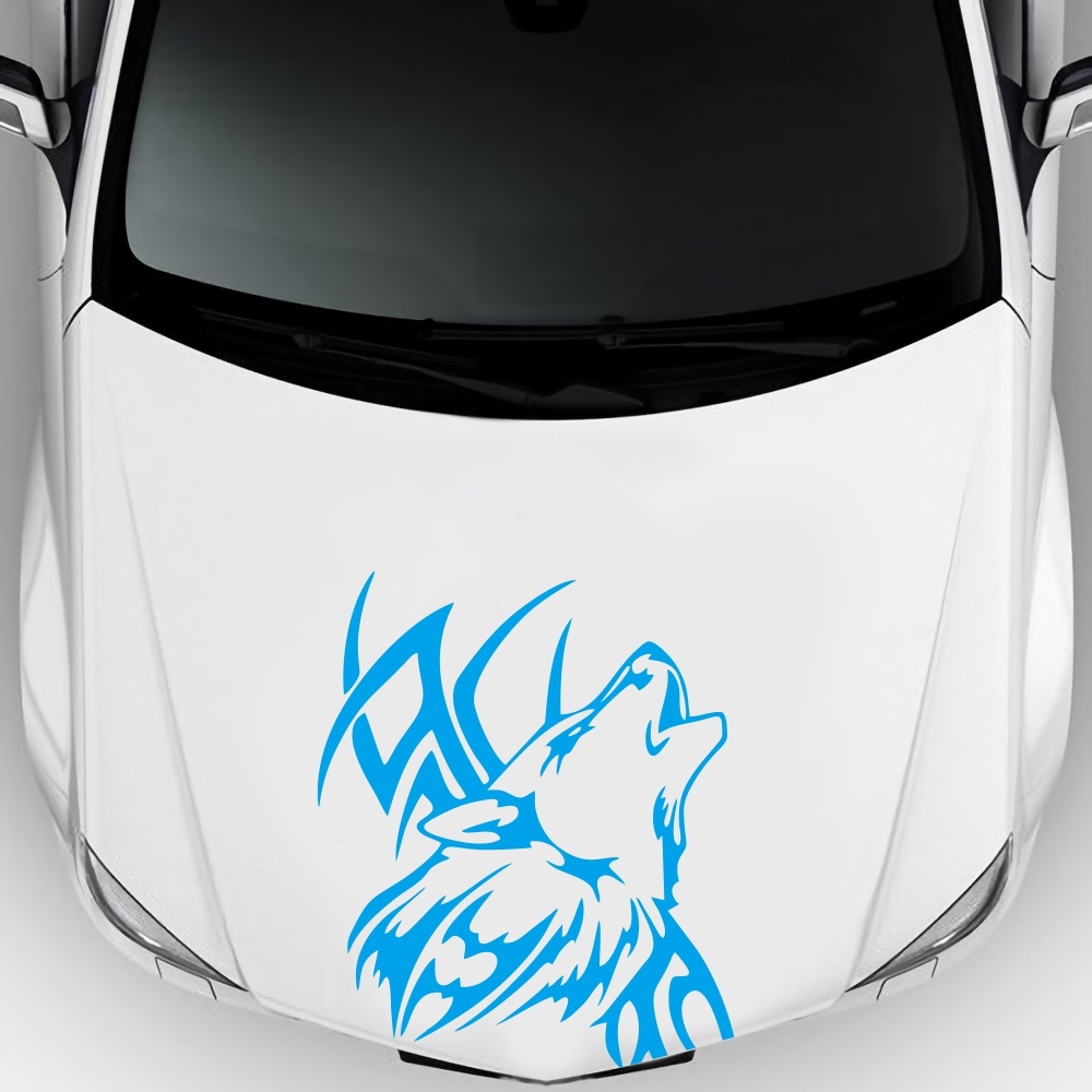 Tattoo Wolf Car Motorcycle Body Stickers Vinyl Styling Decal Accessories black - Image 2