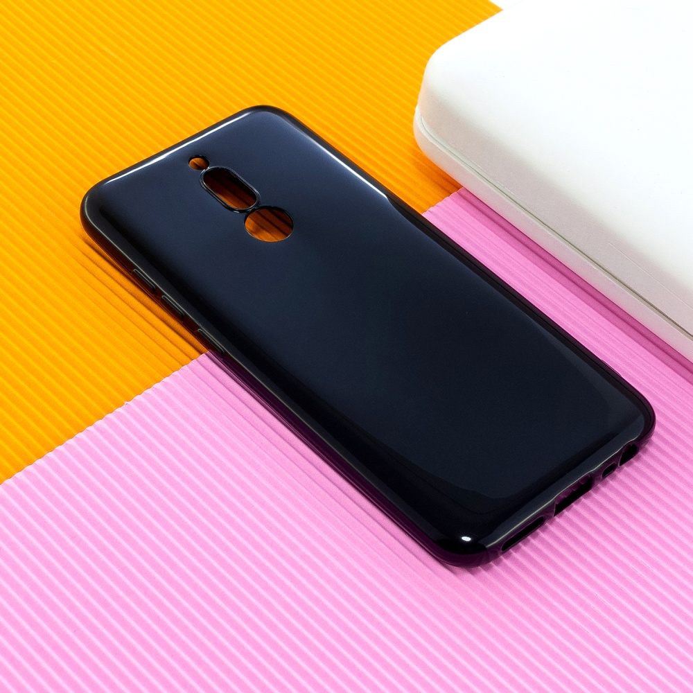 For Redmi 8 / 8A Cellphone Cover Glossy TPU Phone Case Defender Full Body Protection Smartphone Shell Bright black - Image 3