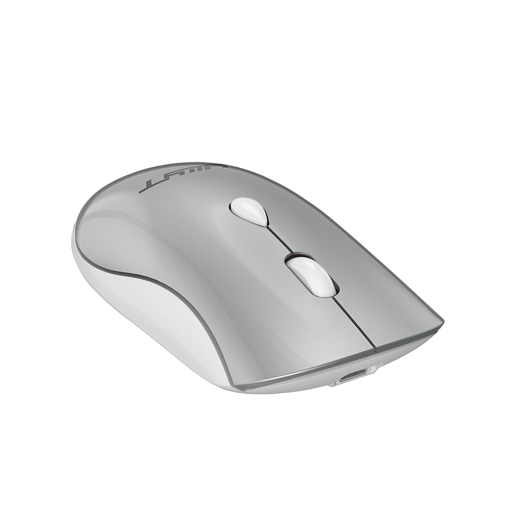 Ywyt G864 Wireless Gaming Mouse Rechargeable Portable 2.4G Usb Interface 2400dpi Adjustable Silent Silver - Image 3