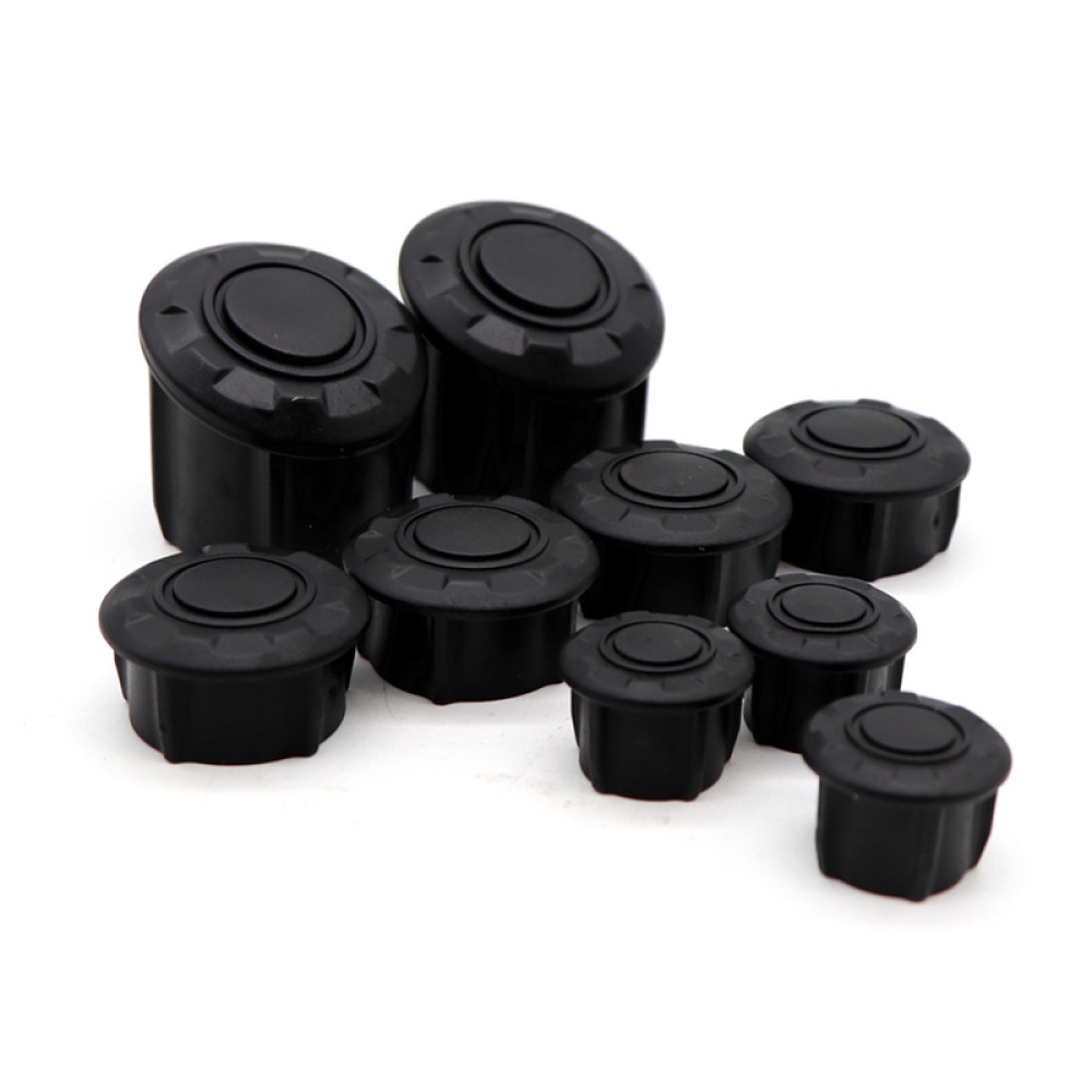 9pcs/set Motorcycle Frame Hole Cover Caps Plug Kit Decor For BMW R1200GS R1250GS black - Image 3